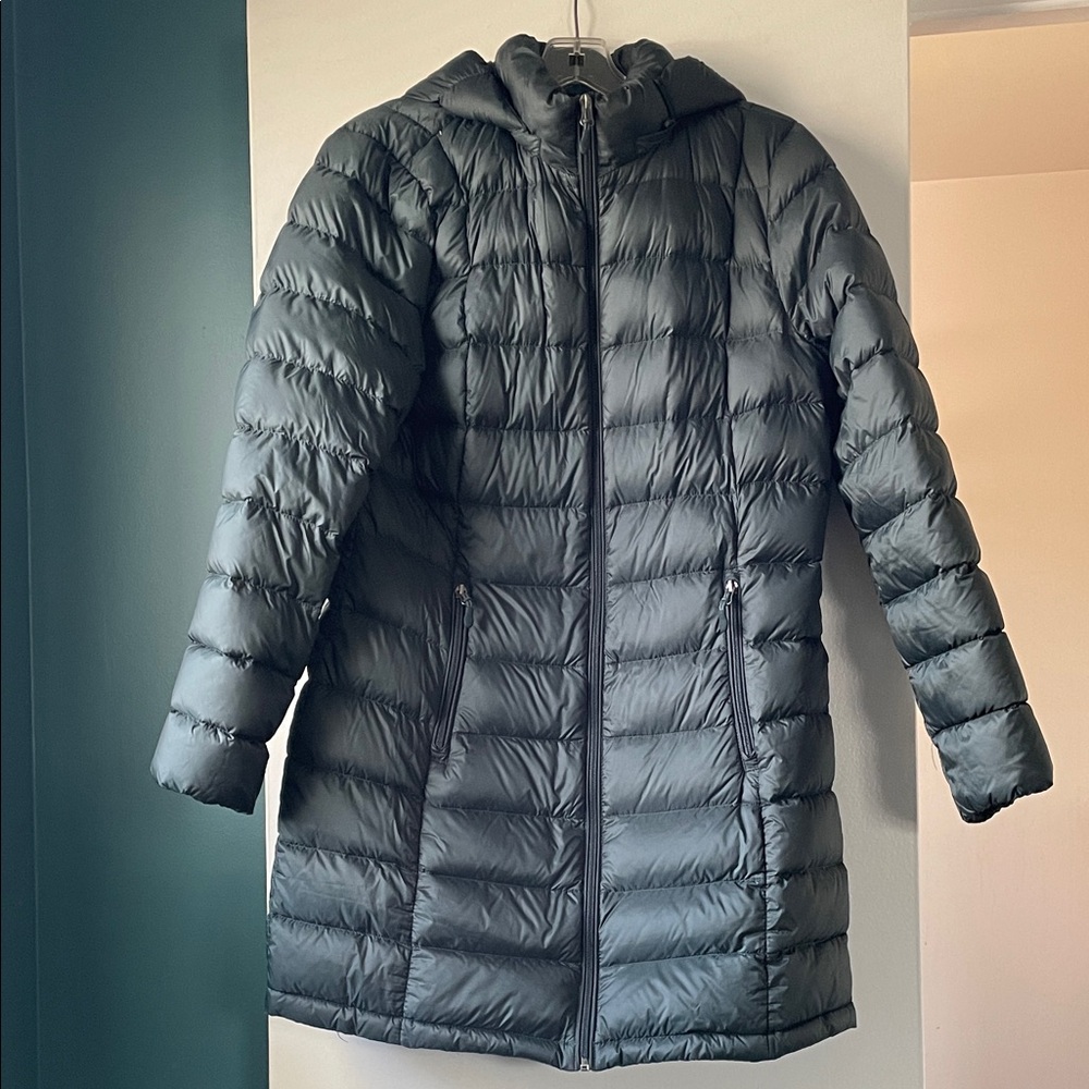 Charter Club Women's Down Puffer Coat - Emerald Green